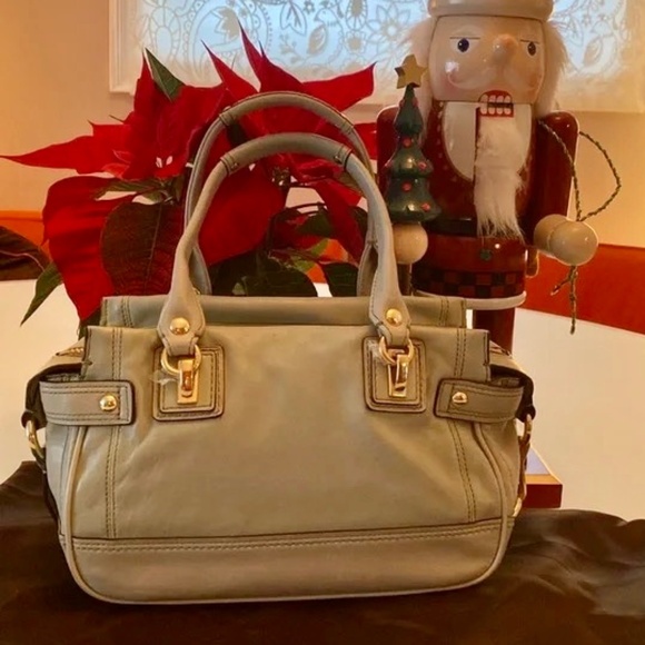 NWT Coach Mineral Green Hampton’s Mini Shopper - Picture 2 of 9